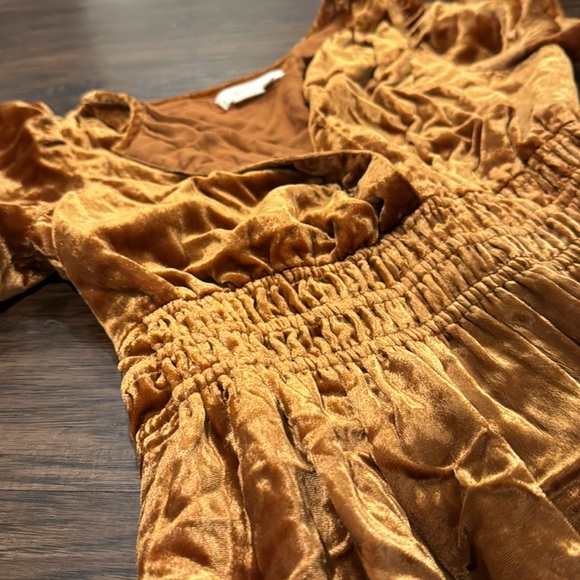 The Somerset Maxi Dress Velvet by Anthropology
Color: “Bamboo”; Size: Small - Picture 4 of 10